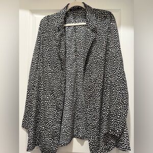 Black and White Blazer